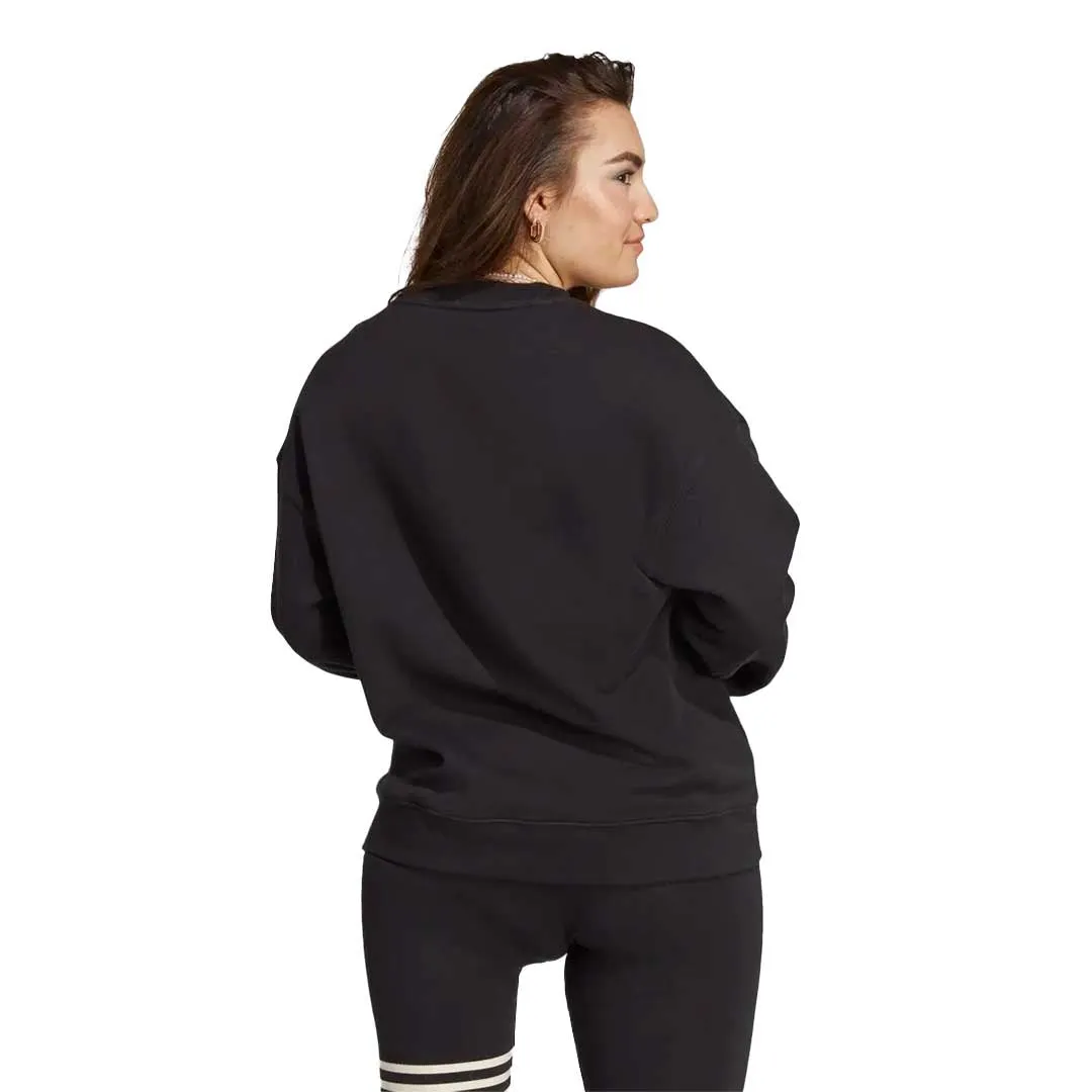 High Collar Options Lightweight insulation adidas - Women's Trefoil Crew Sweatshirt (IB7431)