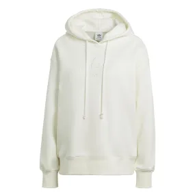 adidas - Women's Trefoil Embroidery Hoodie (HM1636) Minimalist Aesthetic SeamSealed Edges