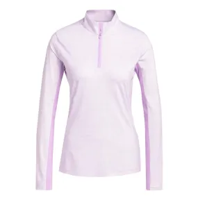 adidas - Women's Ultimate365 Long Sleeve 1/4 Zip Polo (HG6953) High Loft Insulation Adjustable Belt