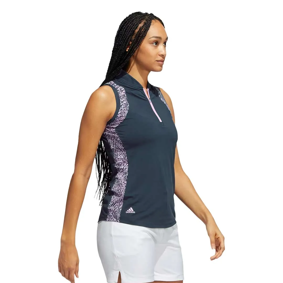 Layered Ventilation Panels adidas - Women's Ultimate365 Sleeveless Polo (HS8900)