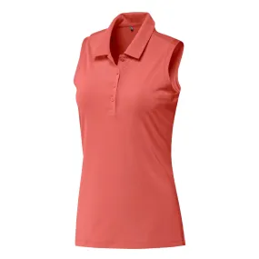 Cuffs Adjust Timeless Fit Style adidas - Women's Ultimate365 Solid Sleeveless Polo (IP4219)