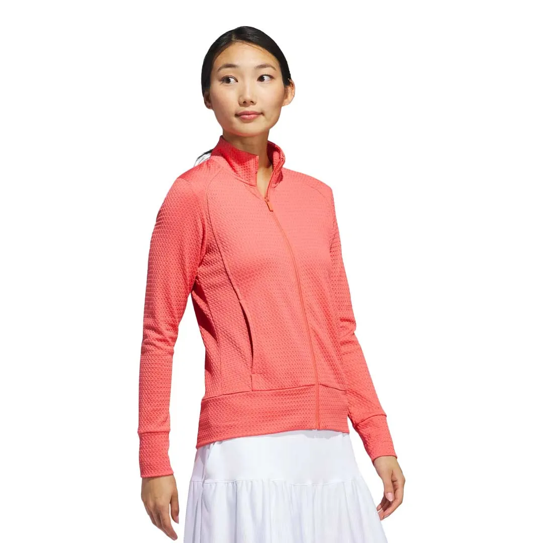 adidas - Women's Ultimate365 Textured Jacket (IP4263) Double Layered Collar