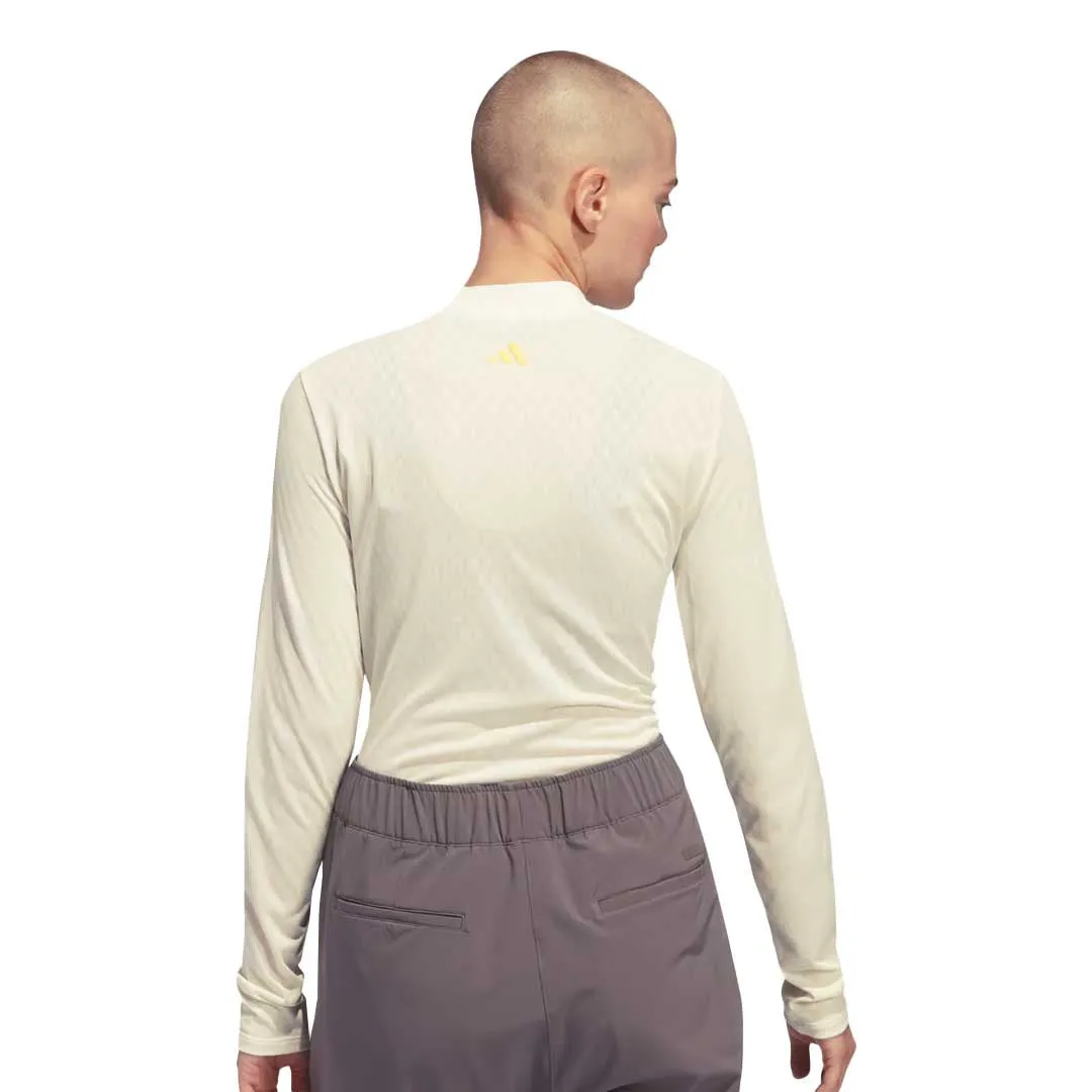 Abrasion Proof Edging adidas - Women's Ultimate365 Tour HEAT.RDY Mock Neck Polo (IP4179)