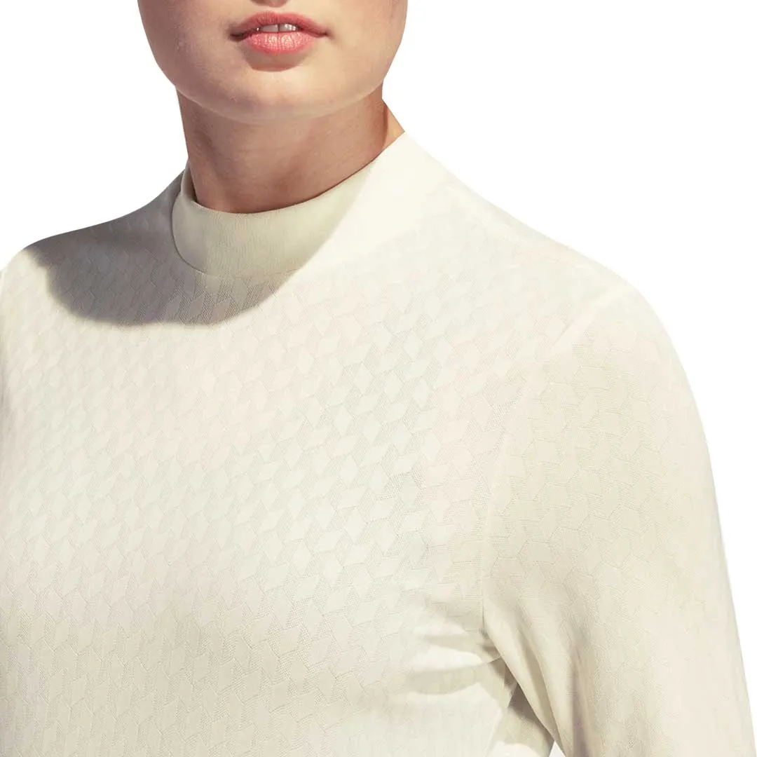 adidas - Women's Ultimate365 Tour HEAT.RDY Mock Neck Polo (IP4179) Light Protection Trendy Must Have