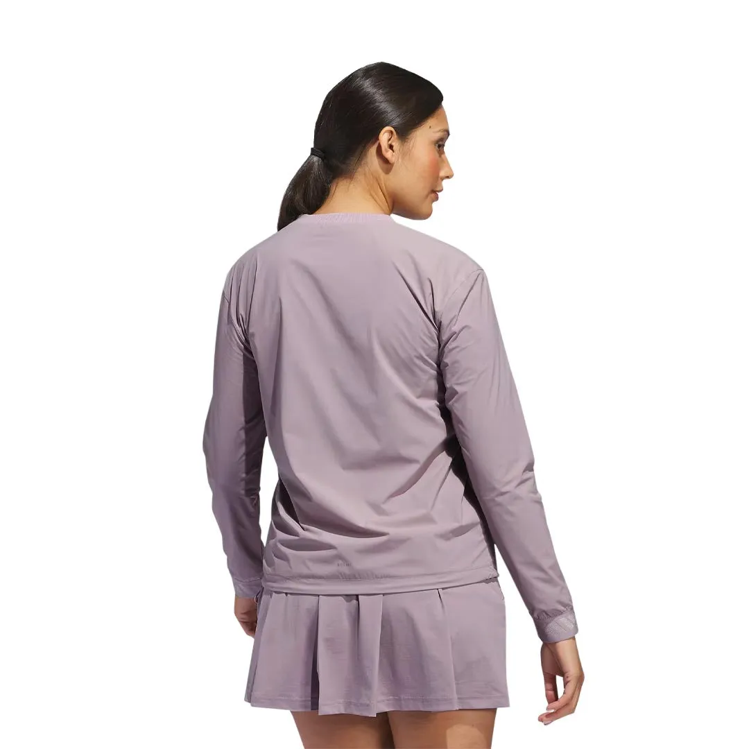 adidas - Women's Ultimate365 Tour WIND.RDY Pullover Sweatshirt (IP8658) Water Resistant Coat