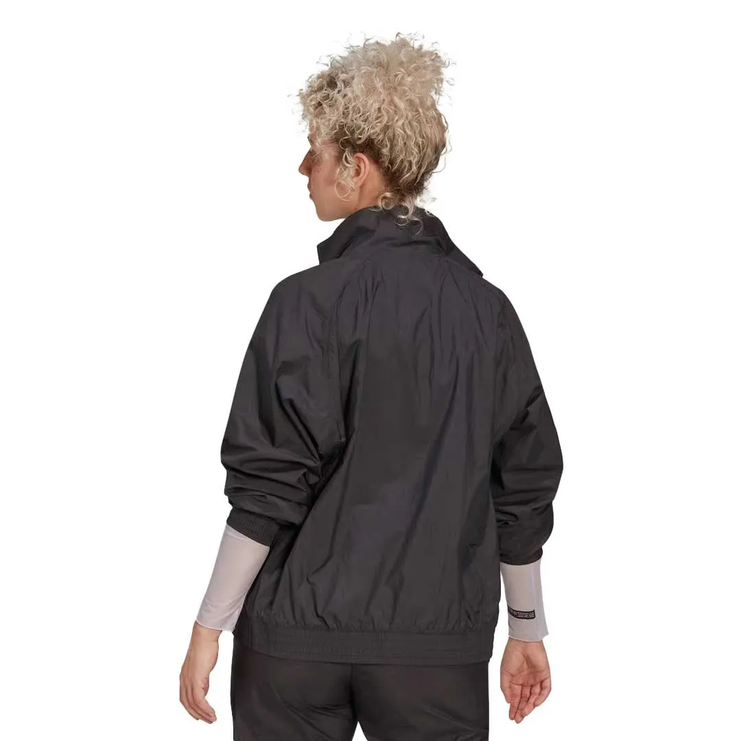 adidas - Women's Woven Track Top (HG4359) Warm Layer Option Breathable Membrane