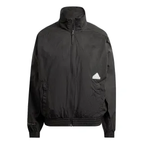 adidas - Women's Woven Track Top (HG4359) Moisture Management Fabric