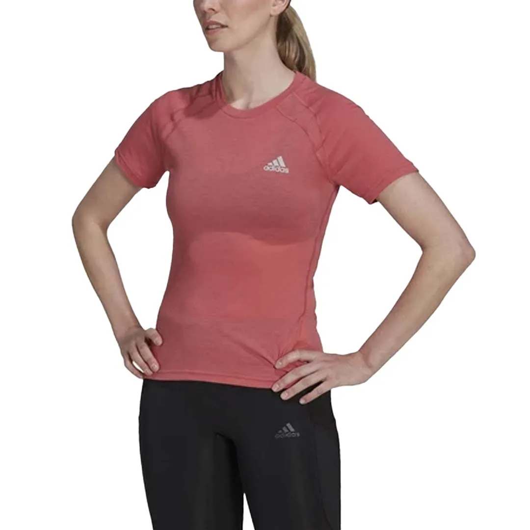 adidas - Women's X-City Running T-Shirt (HN0374) Mark Style Snap Closures