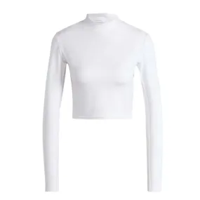 Stretchable Fabric Light Reflectivity Trim adidas - Women's Yoga Studio Long Sleeve T-Shirt (HY9239)