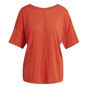 Windproof Construction Modern Utility adidas - Women's Yoga Studio Oversized T-Shirt (HR5080)