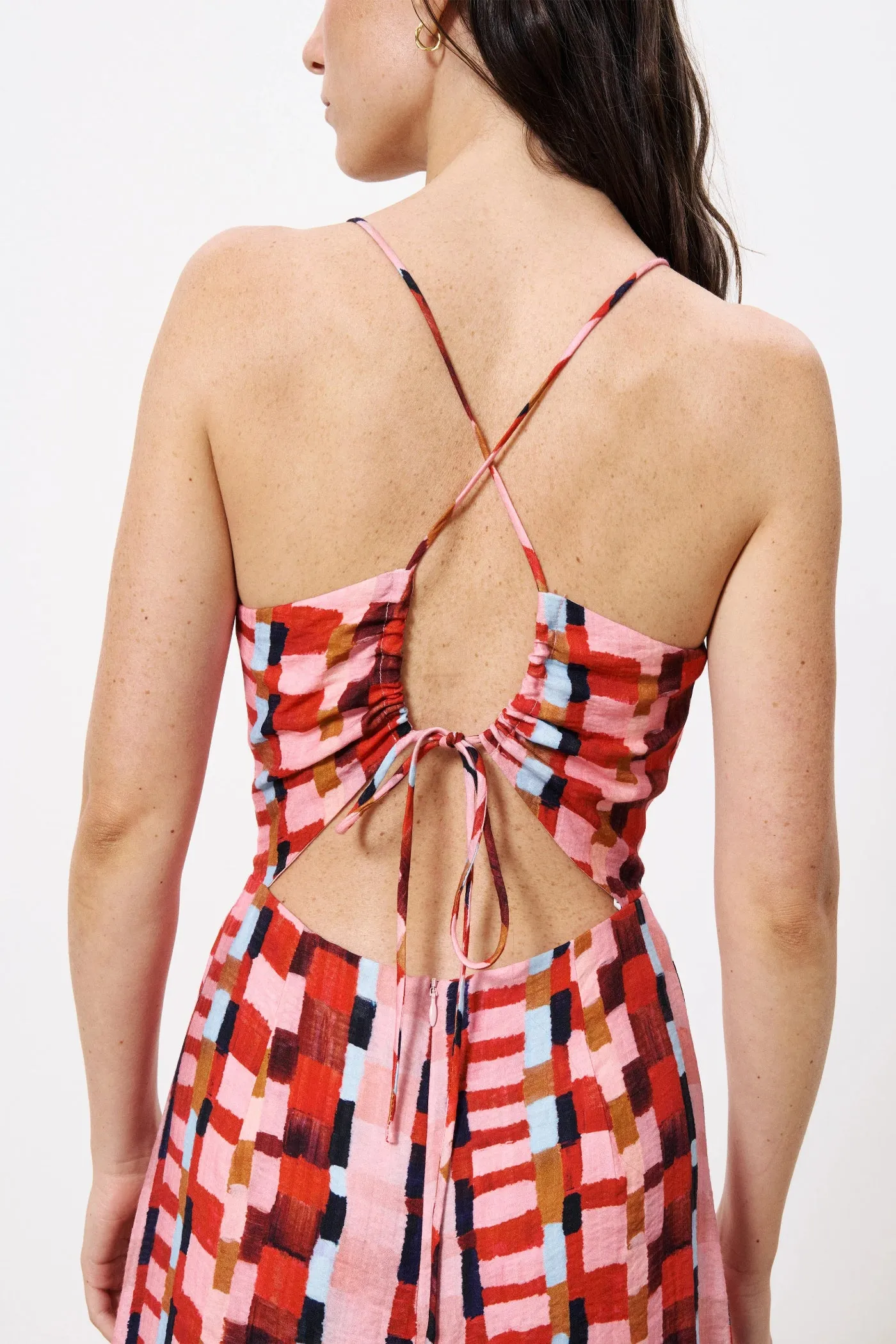 AELIG ROUGE MIDI DRESS Simple Ease