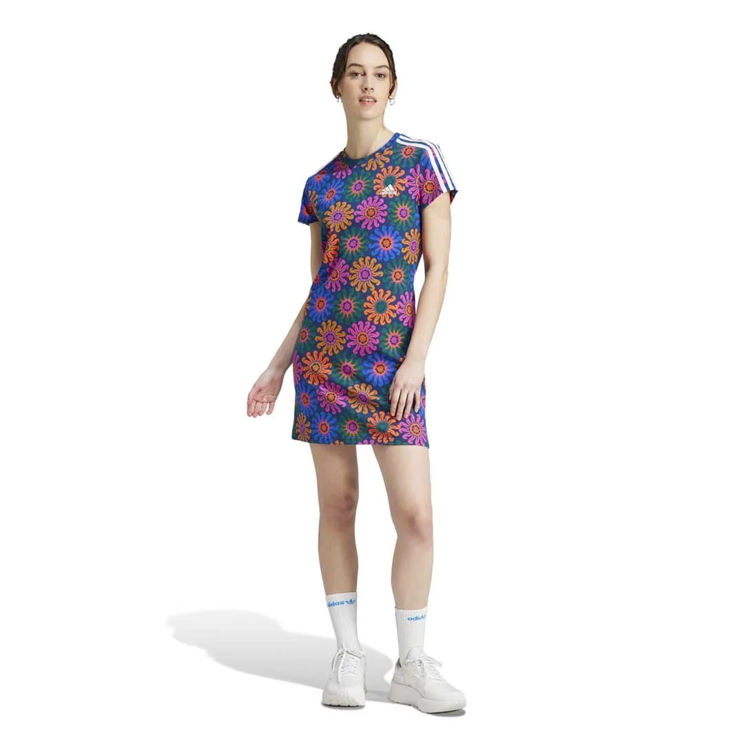 adidas - Women's adidas x FARM Rio Slim Dress (IM2392) Eco Conscious Production Soft Interior Brushing