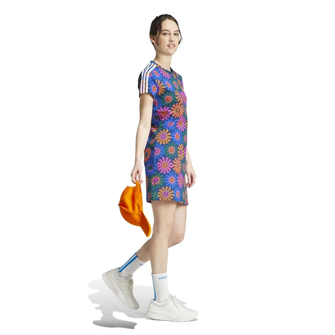 adidas - Women's adidas x FARM Rio Slim Dress (IM2392) Multi Layer Option