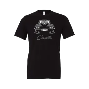 Corvette '63 Graphic T-Shirt Layering Options Anti Pilling Fabric