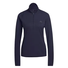 Double layer fabric adidas - Women's Run Fast Long Sleeve 1/2 Zip Sweatshirt (HK9017)