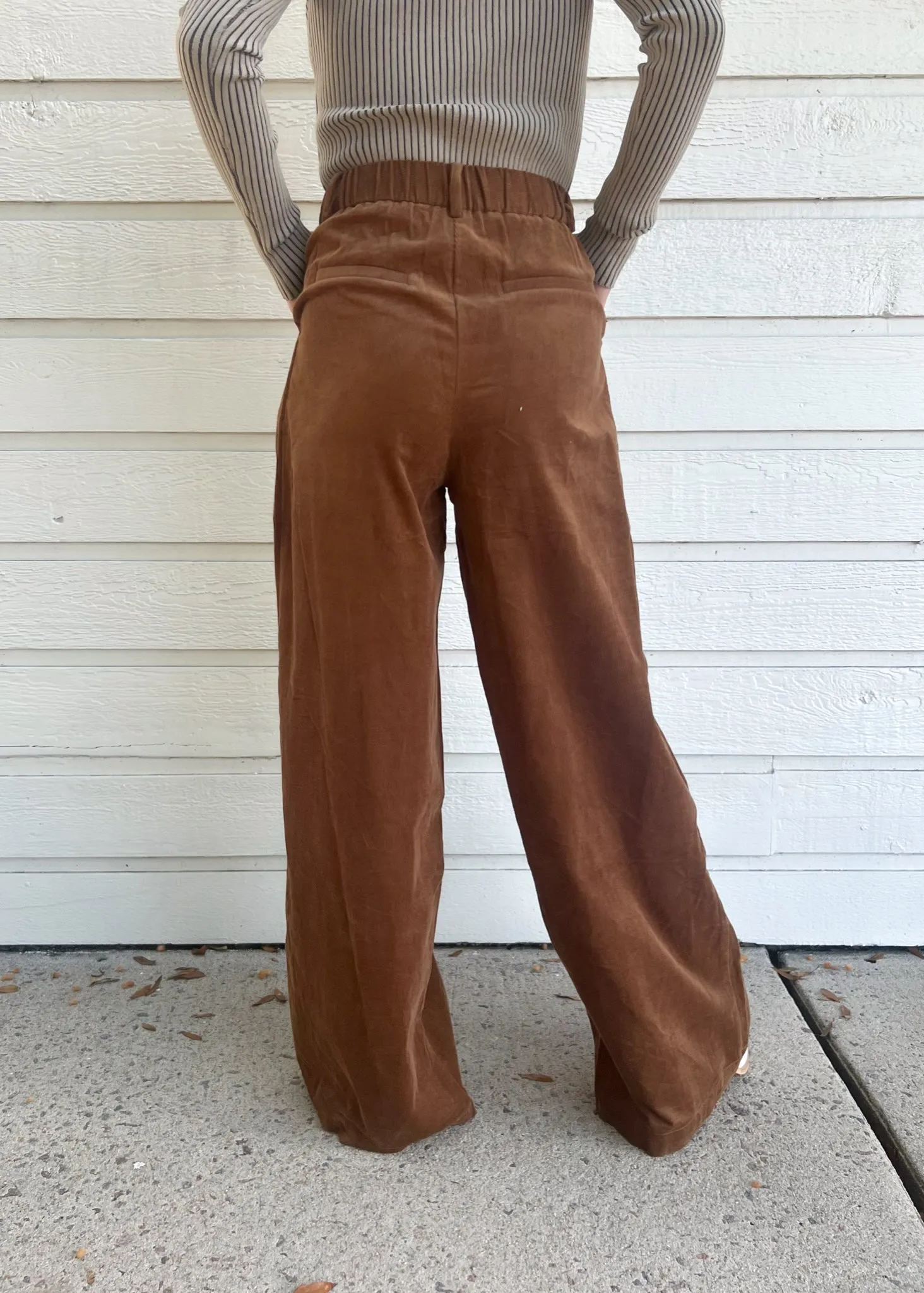 Relaxed Comfort Look AMY CORDUROY PANTS