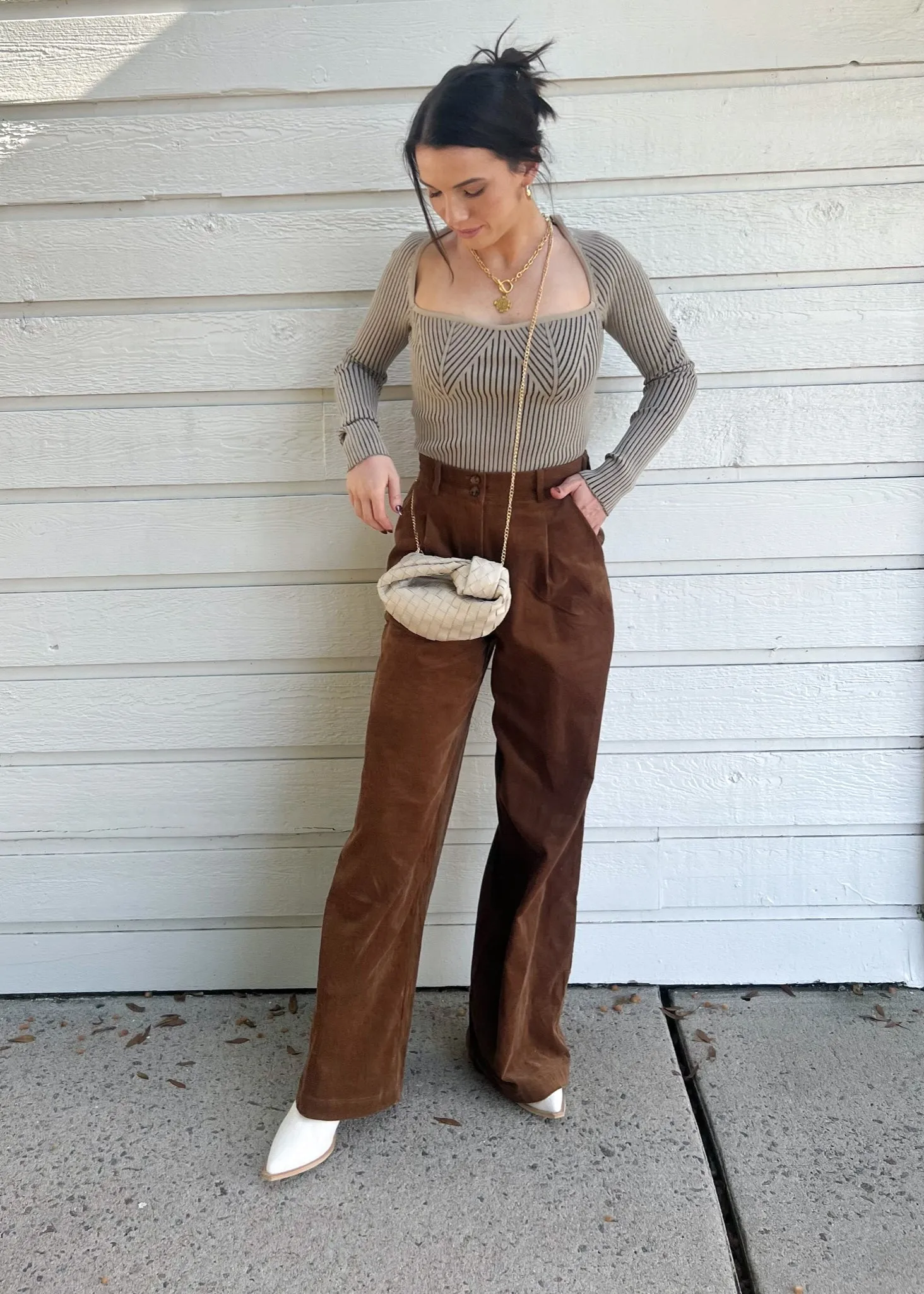 Smart Design AMY CORDUROY PANTS