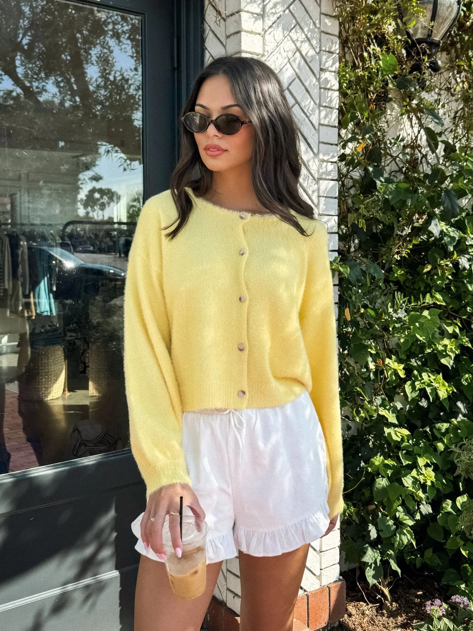 Anora Button Down Sweater product concert wear energy