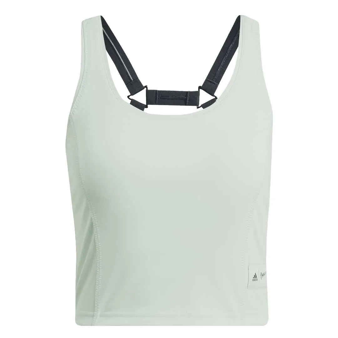 Winter Layering Piece Seamless Knit Cuffs adidas - Women's Run for the Oceans Cropped Tank Top (HS9061)