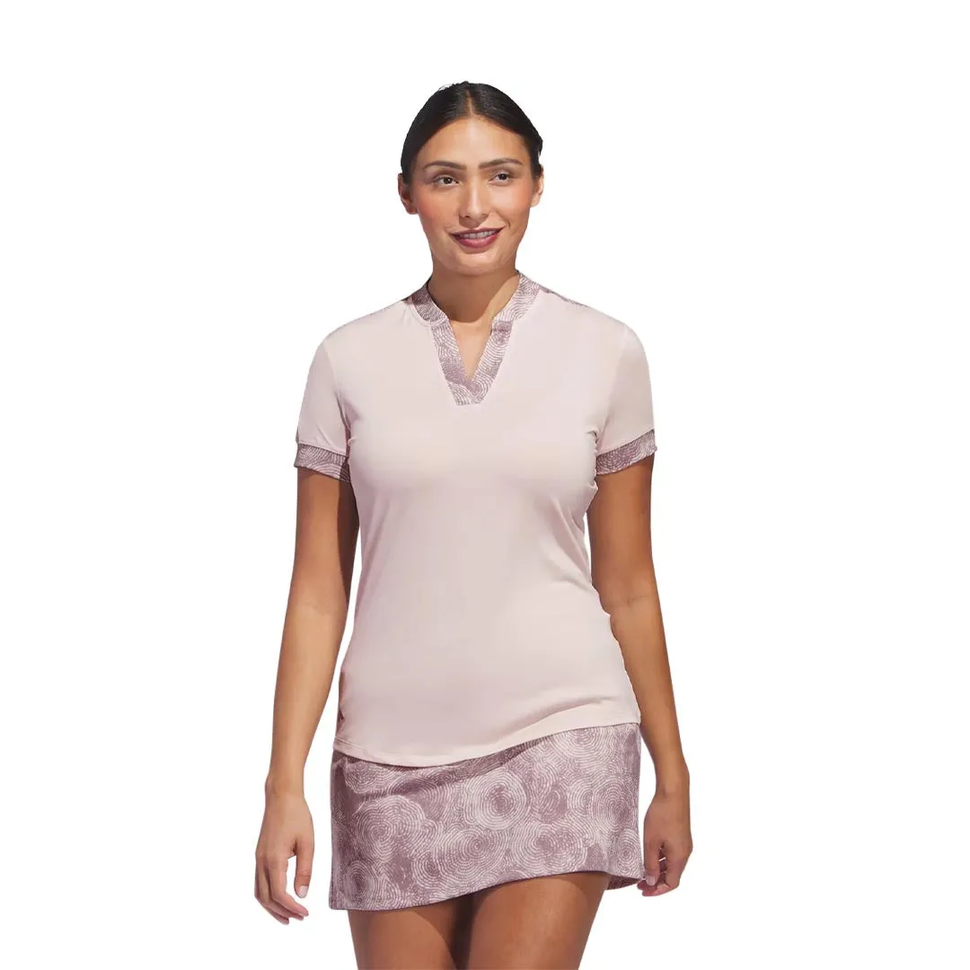 adidas - Women's Ultimate365 Solid Printed Polo (IP8688) Lightweight Windbreaker Tech Layer Piece