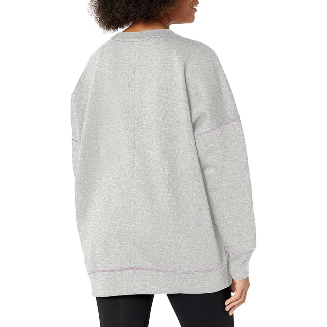 adidas - Women's Sport Statement Boyfriend Crew Sweatshirt (IC1645) Casual Classic