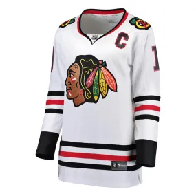Fanatics - Women's Chicago Blackhawks Jonathan Toews Breakaway Jersey (879W CBHA H37 T19) SoftshellTexture Light Diffusing Fabric