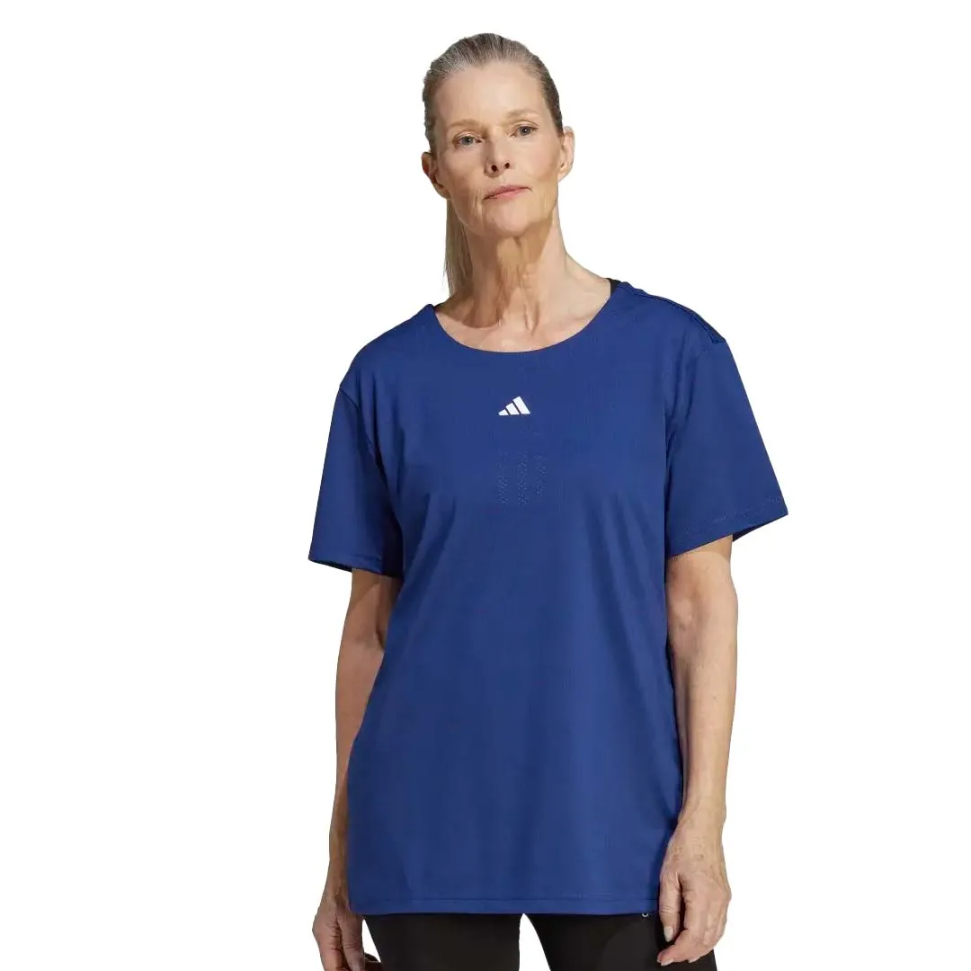 Quick Release Buckles AntiSnag Lining Material adidas - Women's Loose Training T-Shirt (IN5066)