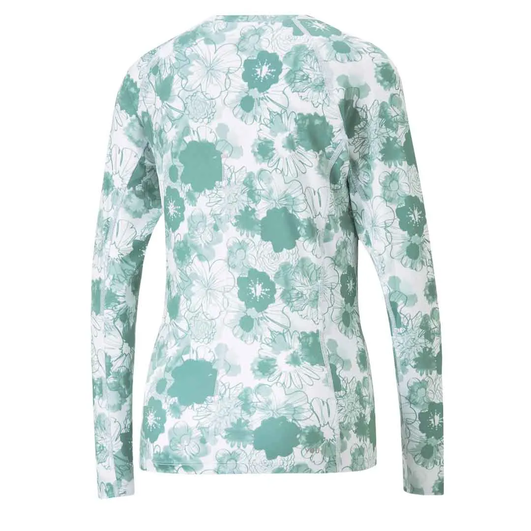 Puma - Women's YouV Lillypad Long Sleeve T-Shirt (539032 02) nylon blend