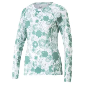 Odor Resistant Ultra Flexible Puma - Women's YouV Lillypad Long Sleeve T-Shirt (539032 02)