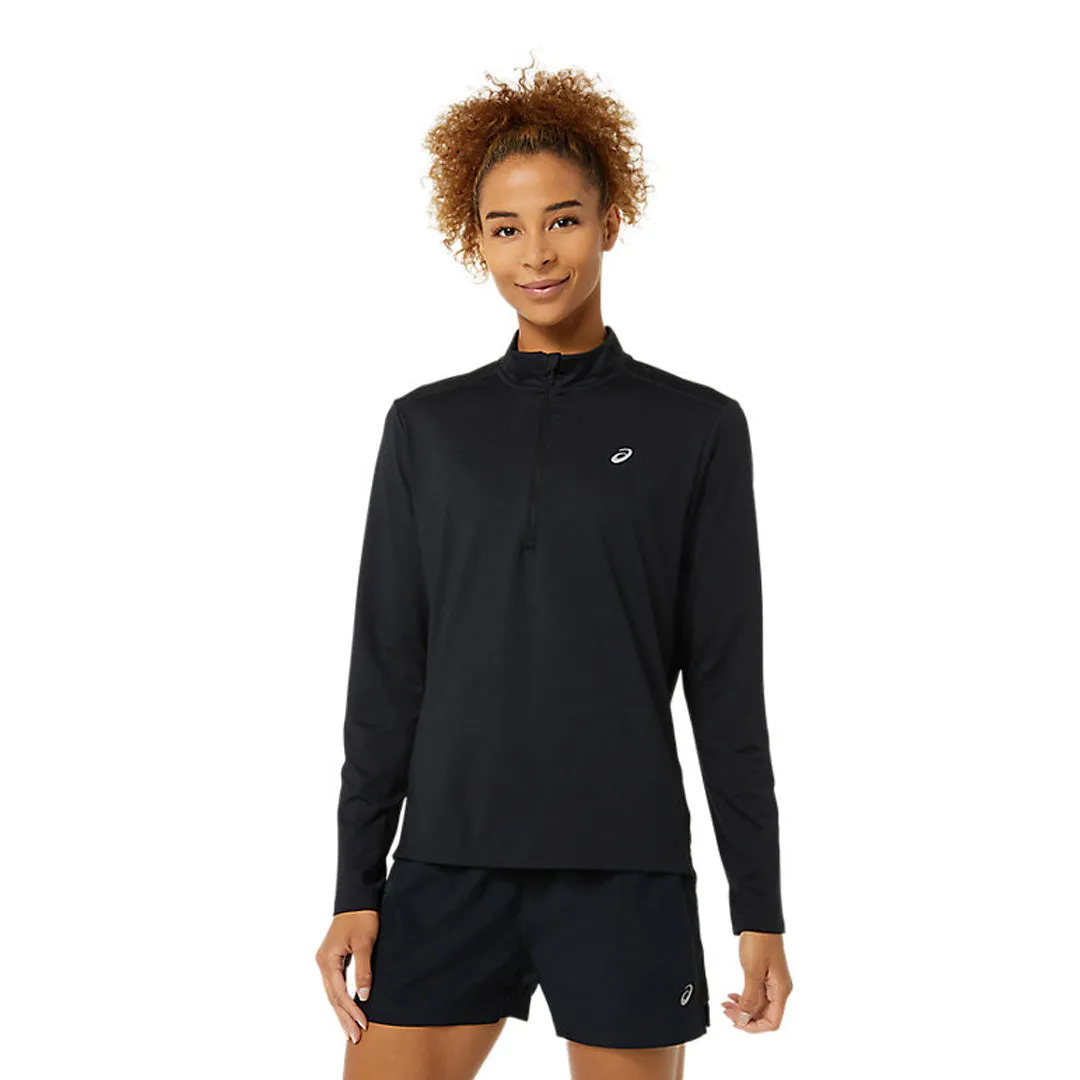 Asics - Women's Ready-Set Half Zip (2012C250 001) Comfy Layers Everyday Look