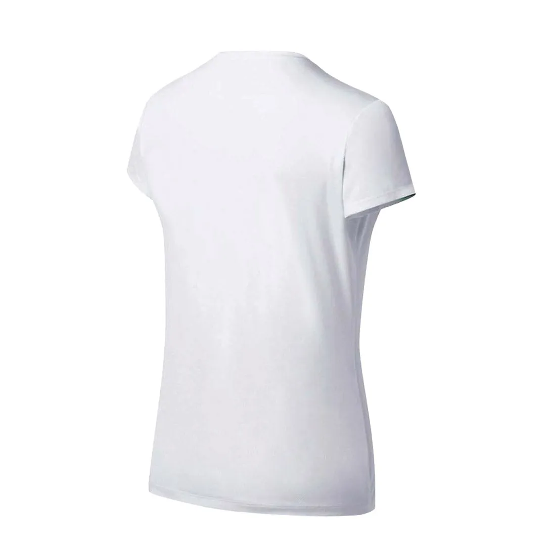 Fray Resistant Edges AntiSnag Lining Material Asics - Women's Ready-Set II Short Sleeve T-Shirt (2012B469 100)