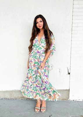 CASSIE FLORAL MAXI DRESS Timeless Energy