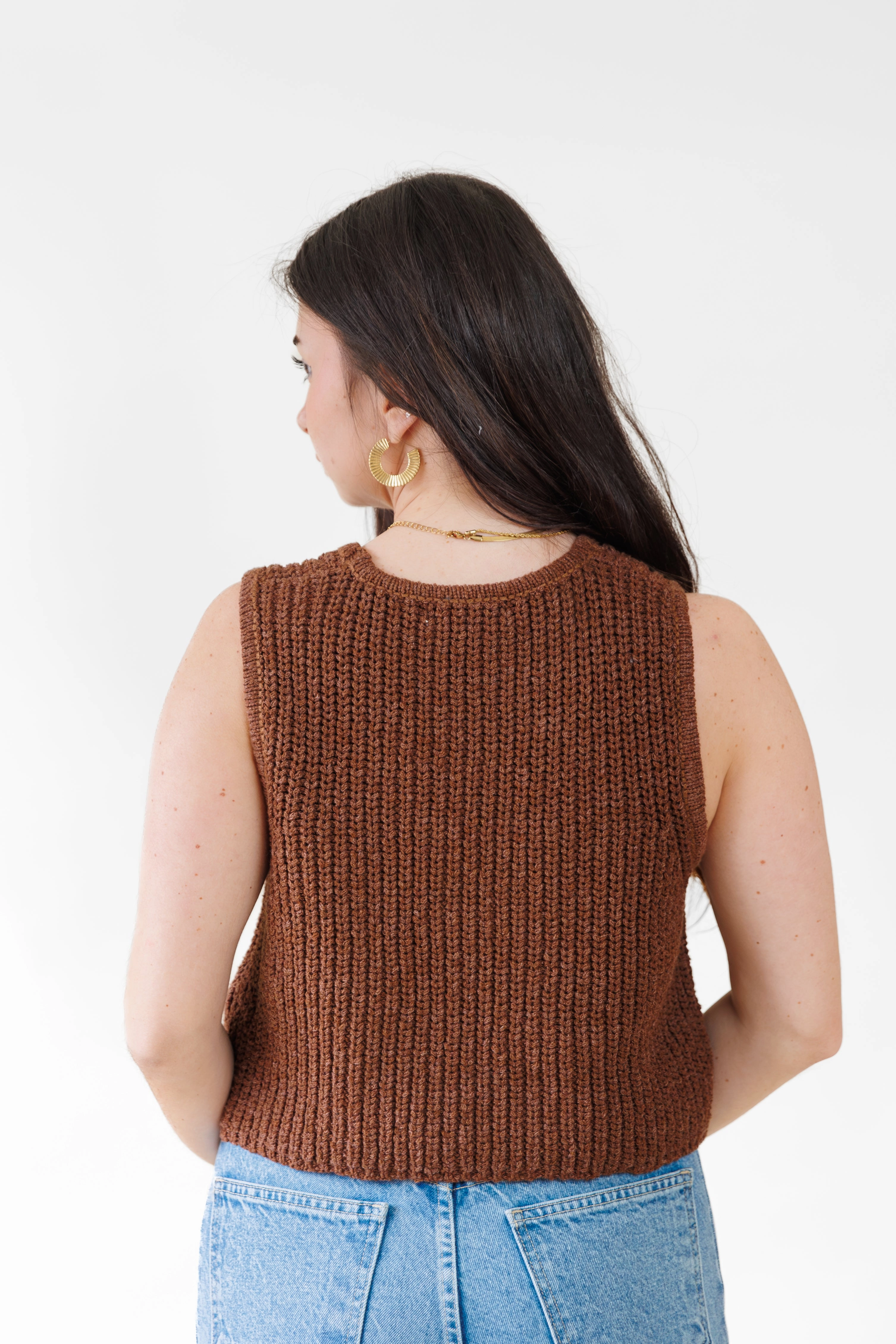 underground Sweat Wicking Ribbing AYLA KNIT TOP