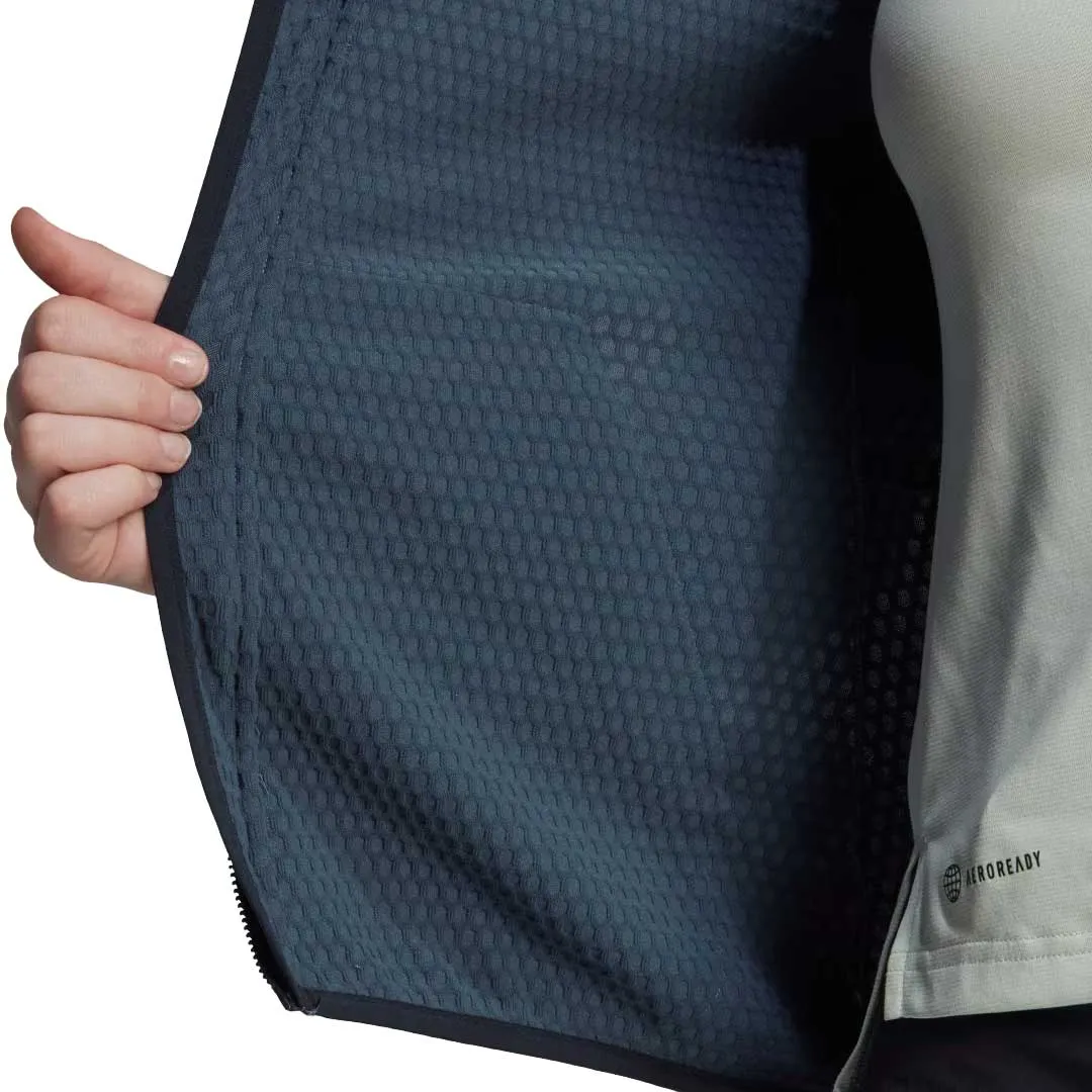 Pocket Placement adidas - Women's Terrex Tech Flooce Light Hooded Hiking Hoodie (HH9289)