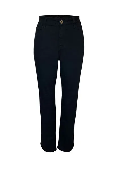 Athletic Fit Warm Fit Black Classic Style Jeans by Ethyl