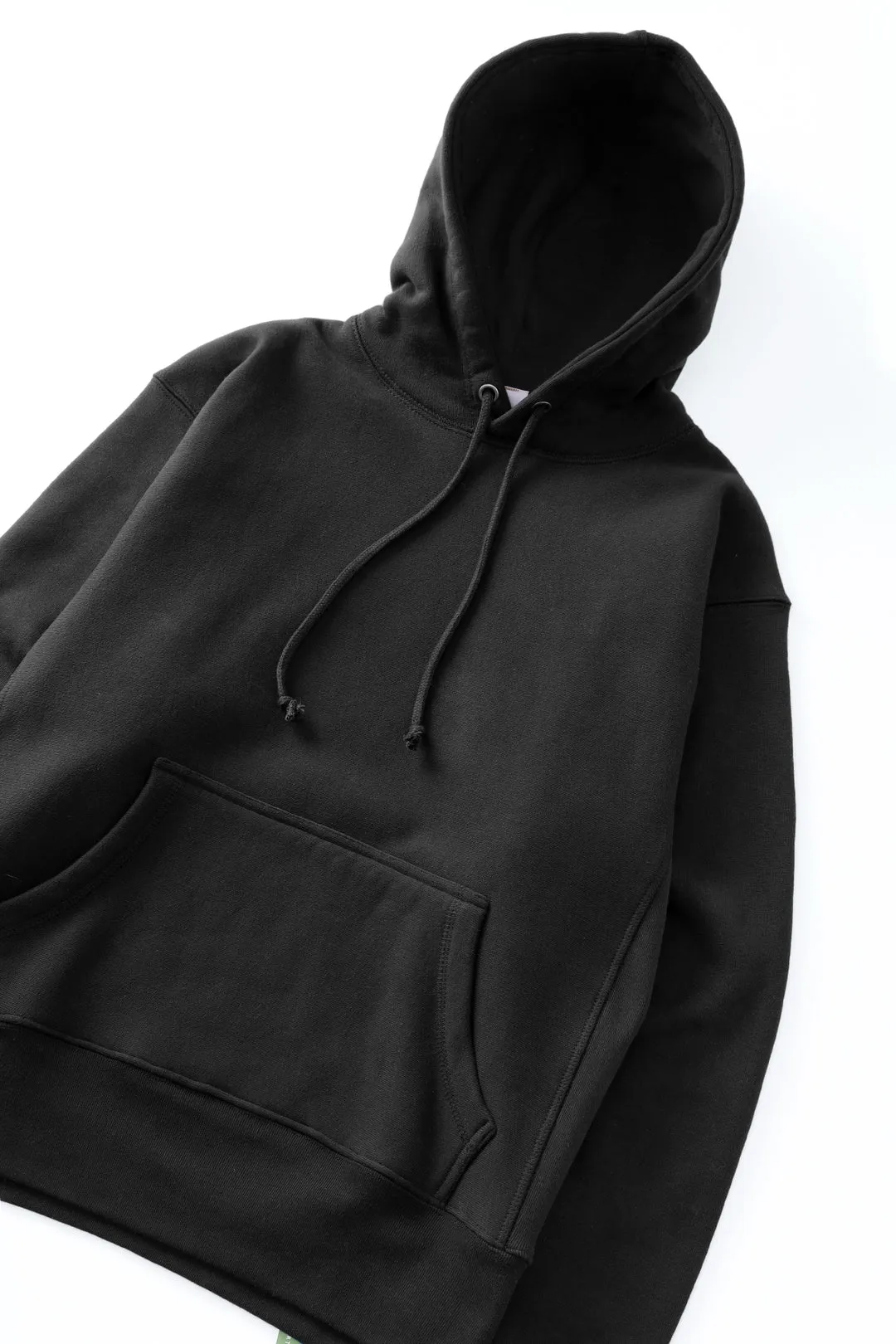 Black Super Weight Hoodie Neutral Tone Colorfast Guide