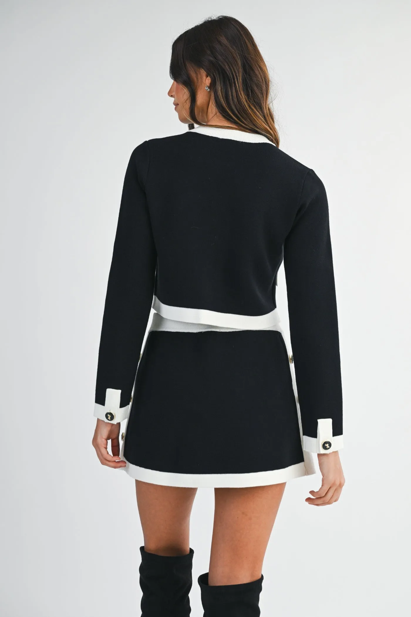 Water Repellent BLAIR KNIT MINI SKIRT