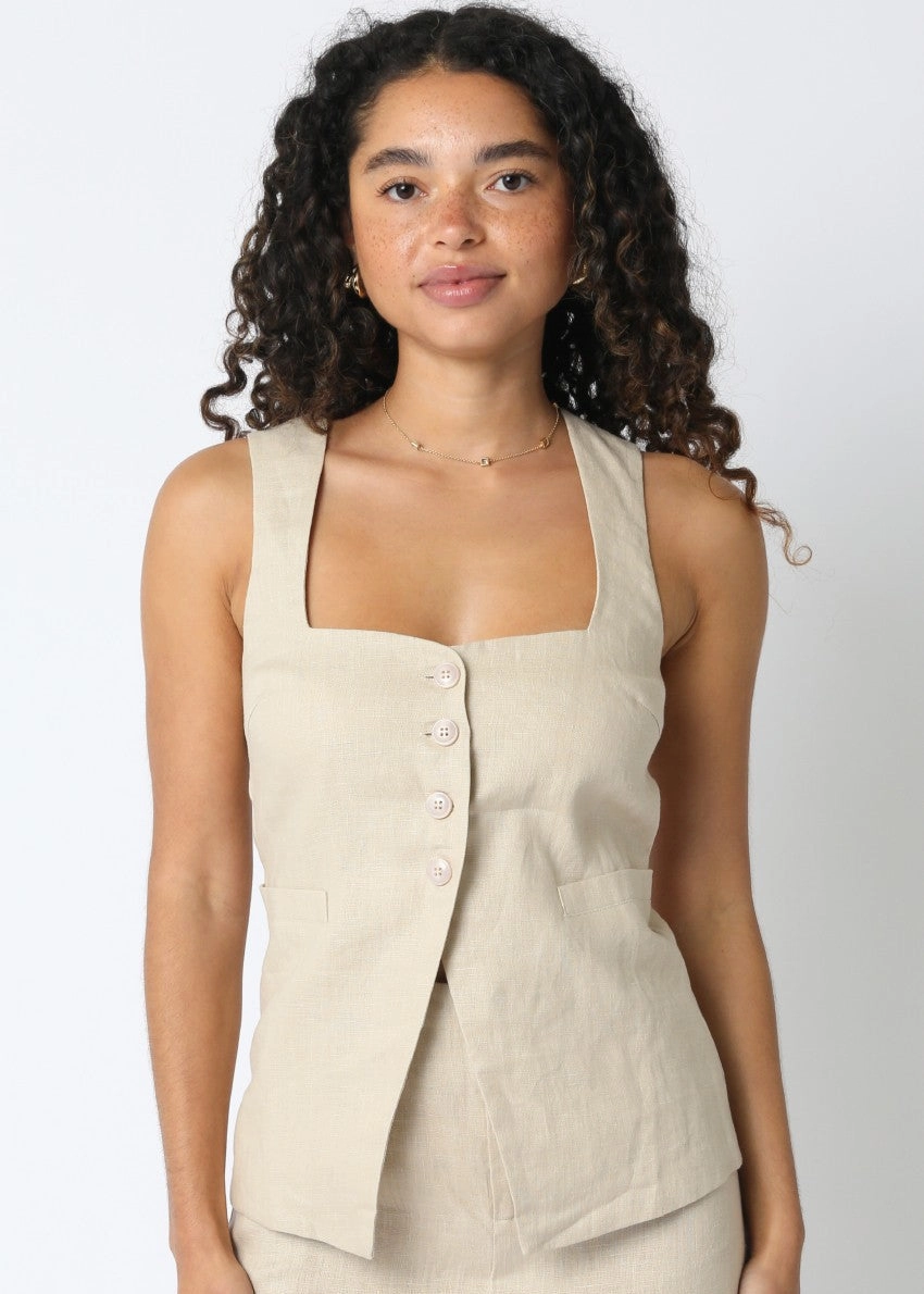 Modern Design BLAIR LINEN VEST