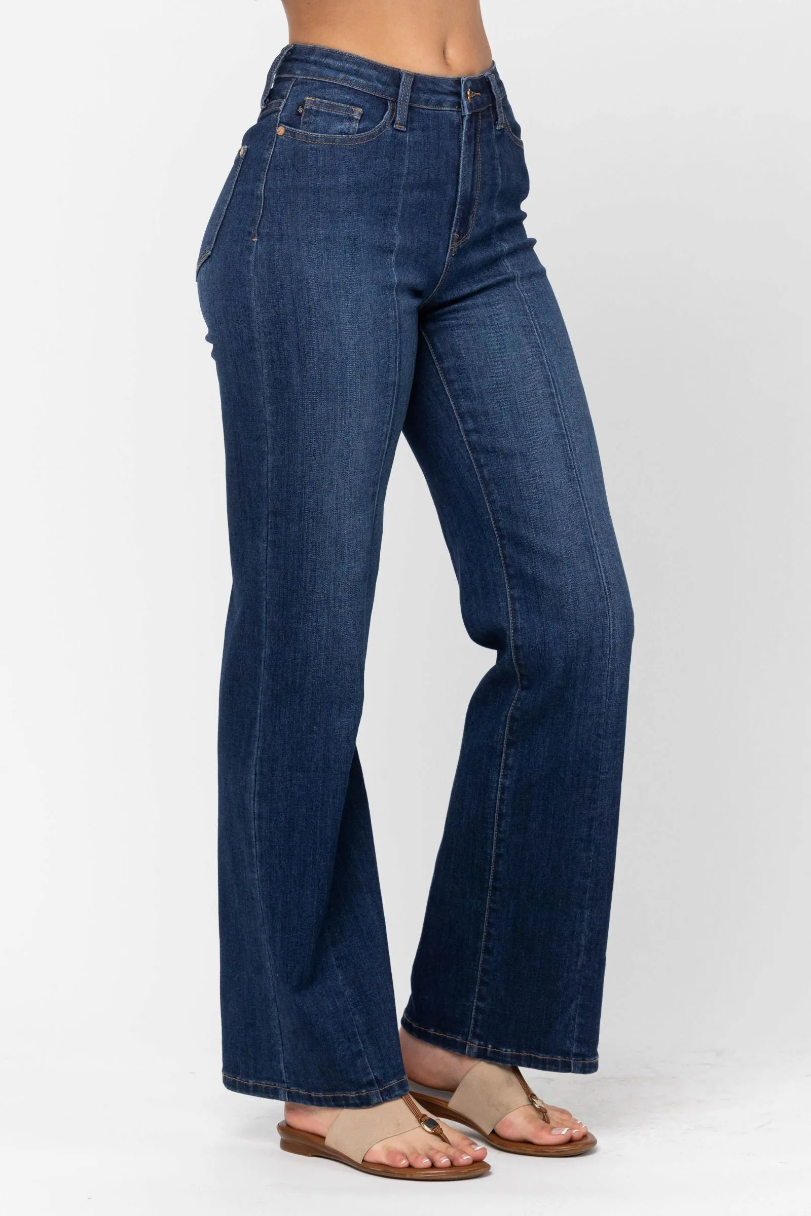 Flexible Performance Wear Judy Blue High Waisted Trouser Jean