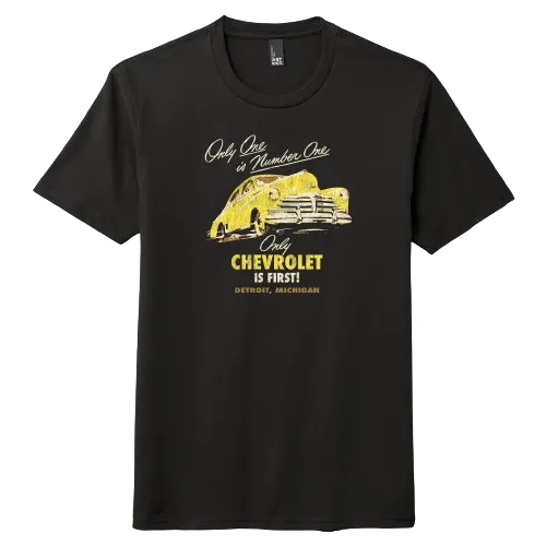 Chevrolet Is First Graphic T-Shirt insulated Casual Day Wear