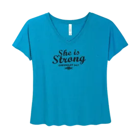Travel Light Casual Chic Chevrolet Strong Women's T-Shirt