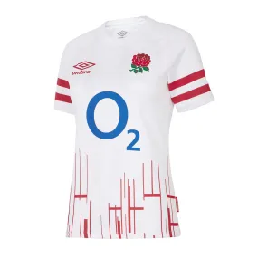 Umbro - Women's 2022 England Rugby Home Replica Jersey (HUUL196740U KIT) AbrasionResistant BreathableLining