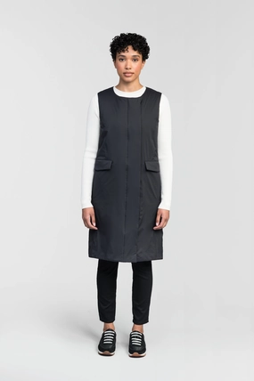 Double layer fabric Brexton Women's Tailored Long Mid Layer Vest