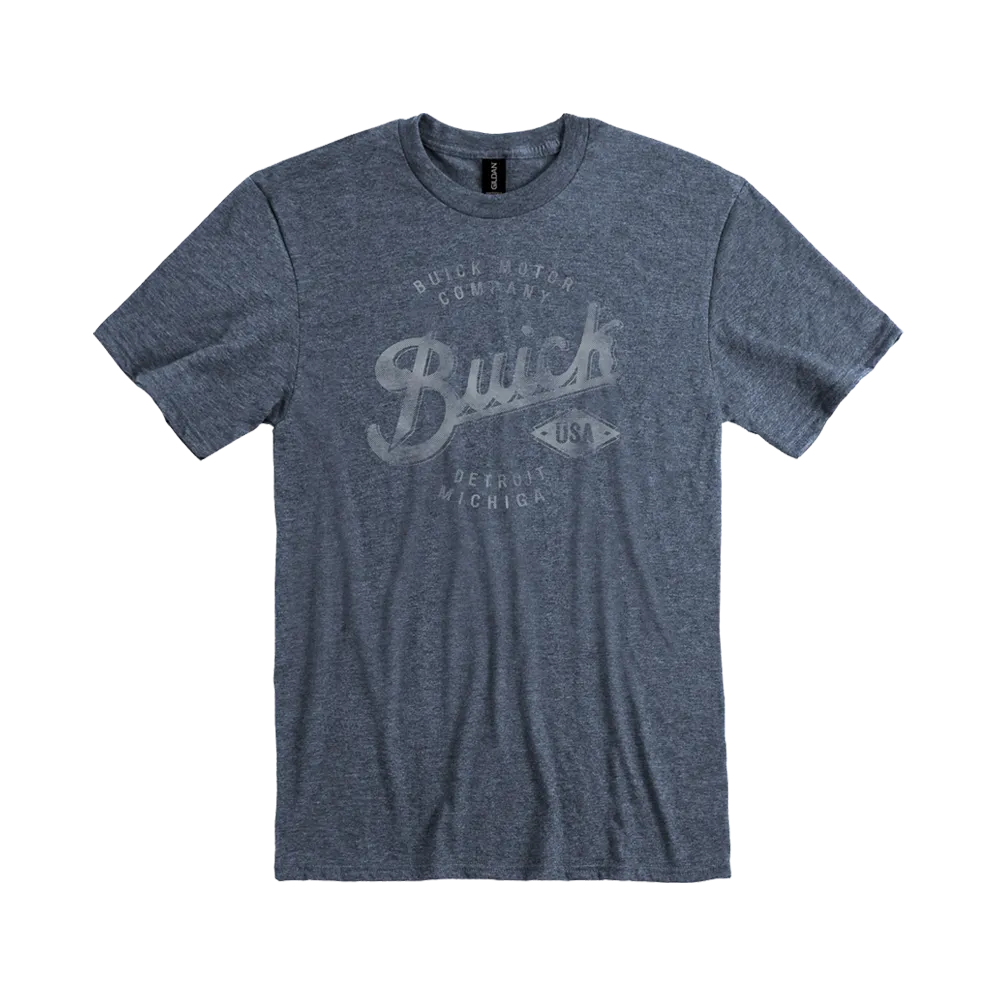 Breathable mesh Perfect for Layering Buick Vintage Script T-Shirt