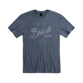 Buick Vintage Script T-Shirt Layered Hem Design