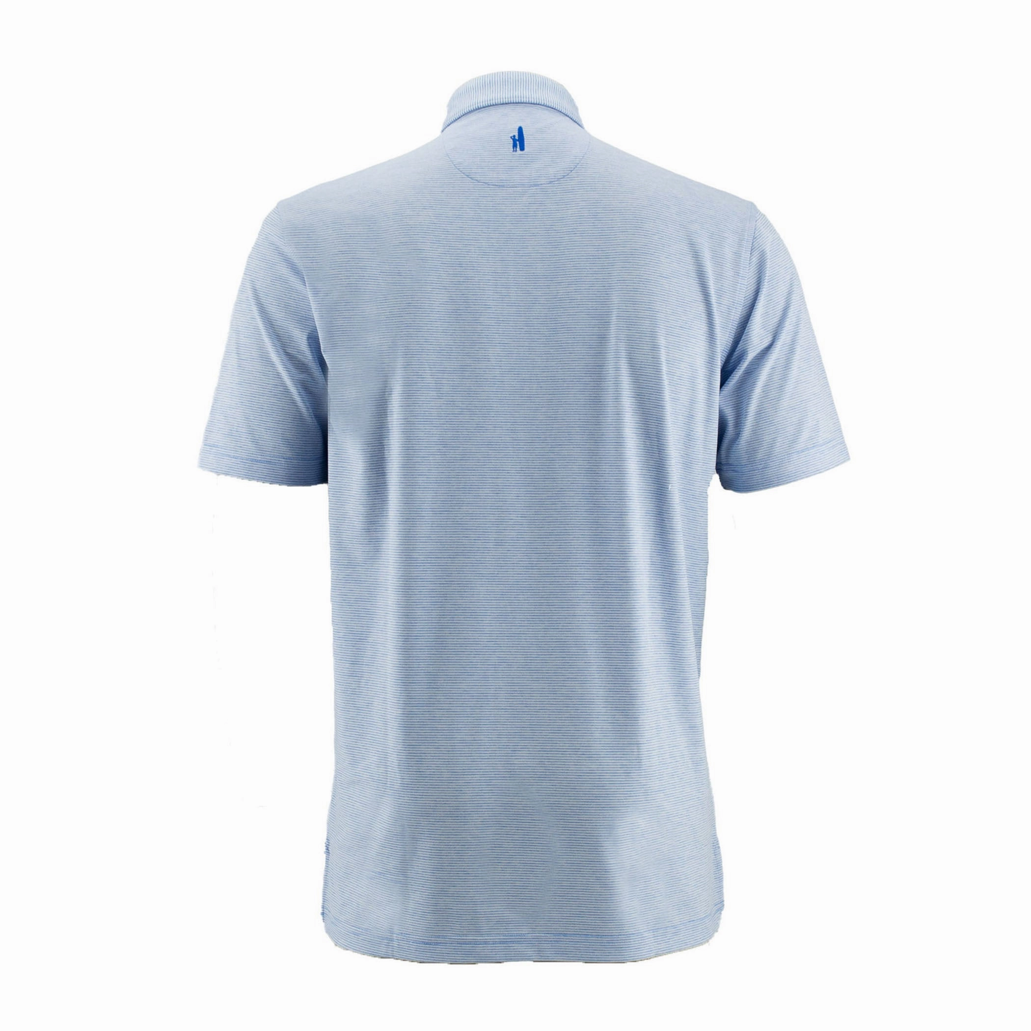 All-Purpose Wear Ventilated Side Gussets Buick Mens Johnnie-O Striped Blue Polo