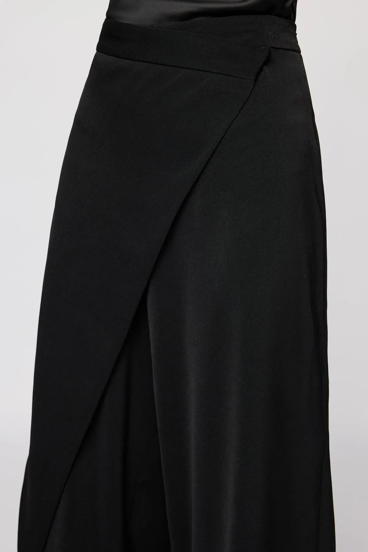 Casual Active Wear Perfect Comfort Fit Black Swan Pareo Women's Straight Korean Pants