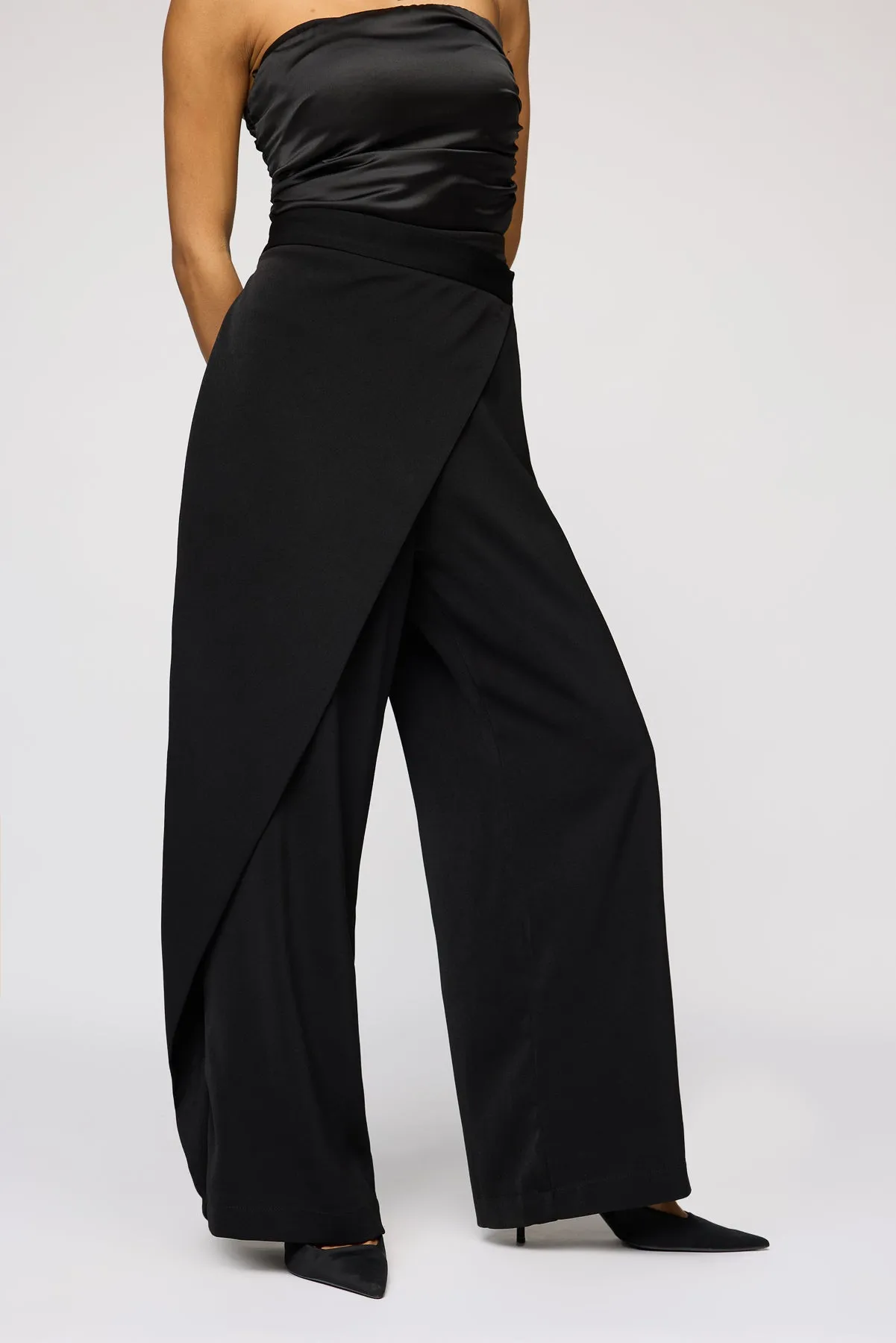 Black Swan Pareo Women's Straight Korean Pants Comfortable Fit Look Breathable layers