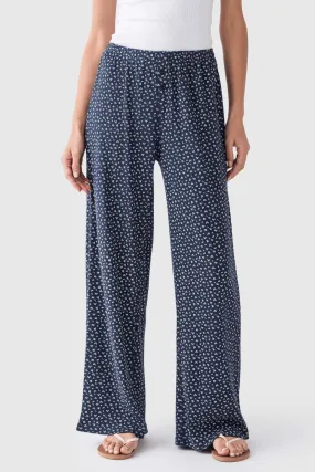 By Together Andie Floral Waffle Pants Movement Ready Fit Slim Fit Wear