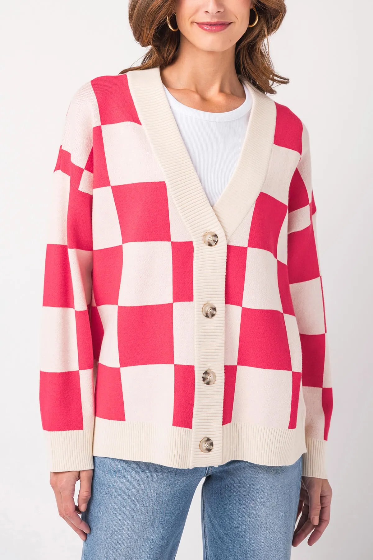 By Together Check Me Out Cardigan product personalized touch Men's